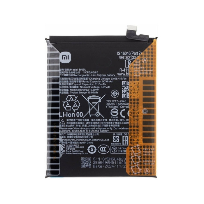 Batéria Xiaomi BN5U - 5110mAh Redmi Note 14 5G