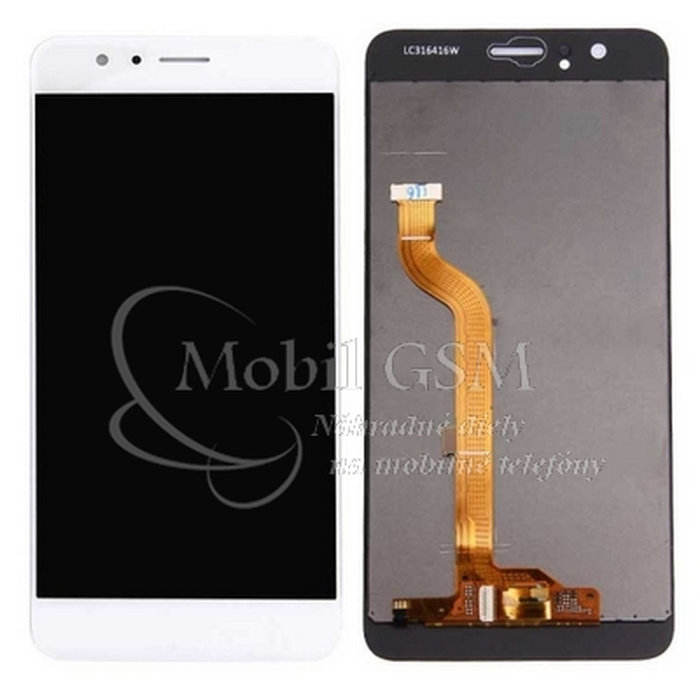 LCD Displej Honor 8 - Dotykové sklo - Biely